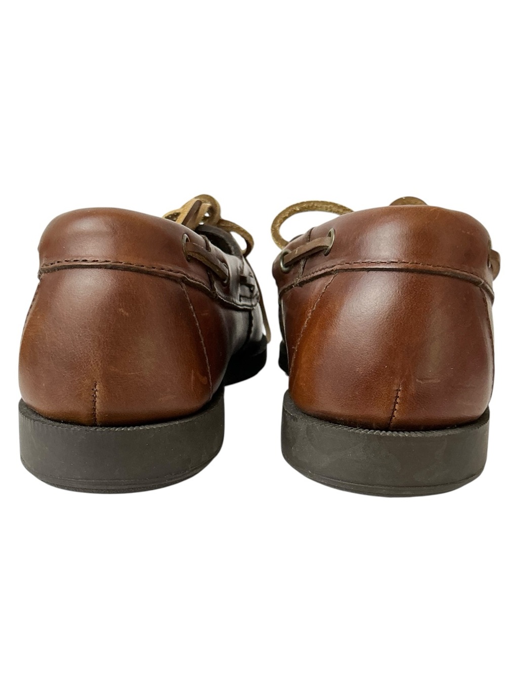 Bass Men’s Leather Boat Shoe Seafarer Dockside Loafer Size 8W - Picture 4 of 15